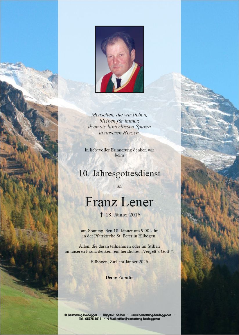 Franz Lener